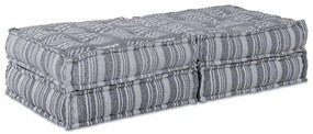 vidaXL Μαξιλάρι 2 pcs Ανοιχτό γκρι 70 x 70 x 36 εκ Πολυεστέρας