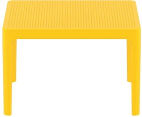 ΤΡΑΠΕΖΙ SKY ΠΟΛ/ΝΙΟΥ 50Χ60Χ40εκ. YELLOW
