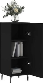 vidaXL Ντουλάπι Μαύρο 34,5 x 34 x 90 εκ. από Επεξεργασμένο Ξύλο