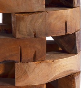 vidaXL Κομοδίνο 30 x 30 x 45 εκ. από Μασίφ Ξύλο Teak