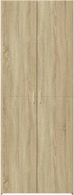 vidaXL Ντουλάπι Sonoma Δρυς 70x42,5x185 εκ. από Επεξεργασμένο Ξύλο