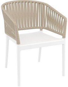 PORTOFINO WHITE/TAUPE ΠΟΛΥΘΡΟΝΑ ΠΟΛ/ΝΙΟΥ