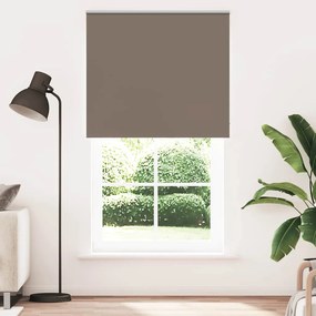 vidaXL Στόρι Συσκότισης Καφέ 130x210 εκ. Πλάτος Υφάσματος 126,6 εκ. Πολυεστέρας