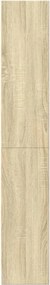 vidaXL Βιβλιοθήκη Sonoma Δρυς 60x24x143 εκ. από Επεξεργασμένο Ξύλο