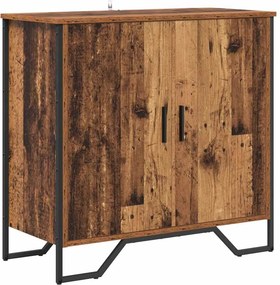 vidaXL Πλαϊνό γραφείο Παλιό ξύλο 78 x 35 x 74.5 εκ.