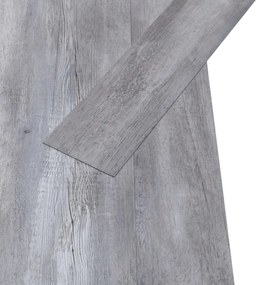 vidaXL Δάπεδο Μη Αυτοκόλλητο Γκρι 5,26 μ² / 2 χιλ. από PVC