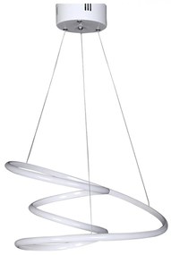 Φωτιστικό Οροφής LED C7521.01 σε Λευκό 52x66 εκ. 52x52x66 εκ.