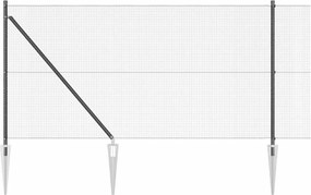 vidaXL Συρματόπλεγμα με ακίδες 50 x 1 μ (Π x Υ)