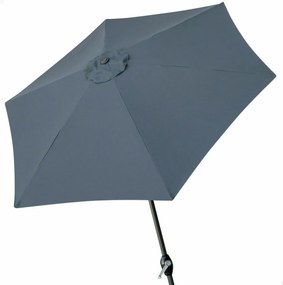 Ομπρέλα Aktive Ανθρακί Ø 3,8 cm 300 cm Αλουμίνιο