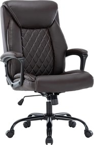 Καρέκλα γραφείου διευθυντή Victory pakoworld pu καφέ