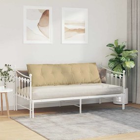 vidaXL Μαξιλάρι Πλάτης Γκρι Πράσινο 160 x 50 x 19 cm