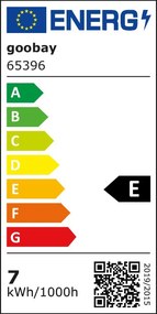 GOOBAY LED λάμπα bulb 65396, E27, Filament, 7W, 2700K, 806lm