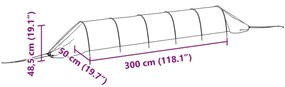 ΤΟΥΝΕΛ ΚΑΛΛΙΕΡ. ΜΕ ΔΙΧΤΥ ΜΑΥΡΟ 300X50X48,5 ΕΚ. ΧΑΛΥΒΑΣ/ΠΟΛΥΑΙΘ. 4009280