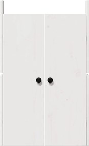 vidaXL Πόρτα κουζίνας MEPPEL 2 pcs Λευκό 50 x 9 x 82 εκ