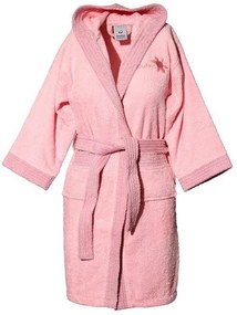Μπουρνούζι παιδικό με κουκούλα Pink Ηλικία 12-14