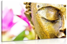 Εικόνα χρυσό πρόσωπο του Βούδα - 120x80