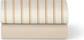 SNUZ Σετ σεντόνια 2τμχ για λίκνο 44x80cm BLUSH STRIPE