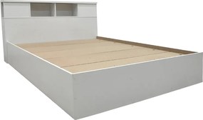 Κρεβάτι OLYMPUS pakoworld σε λευκή απόχρωση 140x200εκ