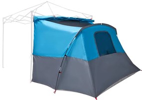 vidaXL Εσωτερική σκηνή με στέγη Μπλε 280 x 220 x 176 εκ. ταφτάς