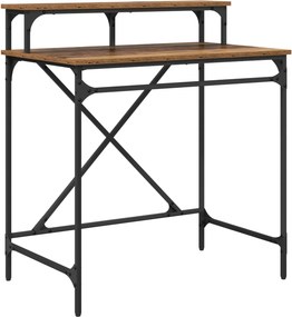 vidaXL Γραφείο Παλιό Ξύλο 80 x 50 x 90 cm Επεξεργασμένο ξύλο
