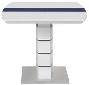 Τραπέζι επεκτεινόμενο Darsile Inart γκρι-ανθρακί mdf 140-180x90x76εκ 180x90x76 εκ.