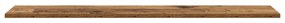 vidaXL Δίσκος Βιβλιοθήκης 4 pcs Καφέ 100 x 40 x 1.5 εκ. Μοριοσανίδα