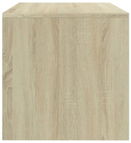vidaXL Κομοδίνα 2 τεμ. Sonoma Δρυς 40 x 30 x 30 εκ. από Επεξ. Ξύλο
