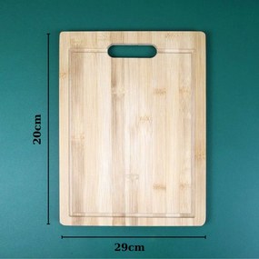Επιφάνεια Κοπής Κουζίνας από Μπαμπού 29x20x1.5cm