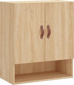 vidaXL Ντουλάπι Τοίχου Sonoma Δρυς 60 x 31 x 70 εκ. Επεξεργασμένο Ξύλο