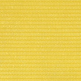 Διαχωριστικό Βεράντας Κίτρινο 120 x 500 εκ. από HDPE - Κίτρινο