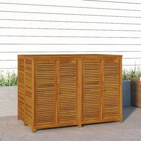 vidaXL Μπαούλο Αποθήκευσης Κήπου 140x87x104 εκ. από Μασίφ Ξύλο Ακακίας