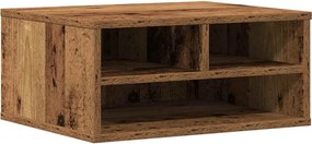 vidaXL Σταντ Εκτυπωτή Παλαιωμένο ξύλο 49 x 40 x 22,5 εκ