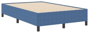 vidaXL Κρεβάτι Μπλε 120x200 εκ. από Κορδέτα
