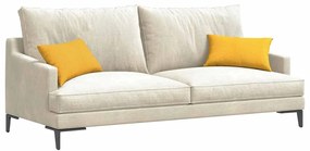 vidaXL Μαξιλάρι Καναπέ 2 pcs Απαλό Κίτρινο 50 x 30 cm