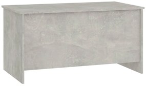 vidaXL Τραπεζάκι Σαλονιού Γκρι Σκυρ. 102x55,5x52,5 εκ. Επεξεργ. Ξύλο