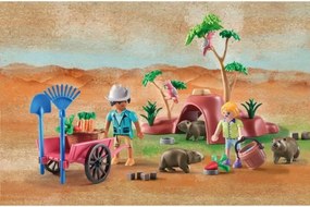 Playset Playmobil Wombat burrows