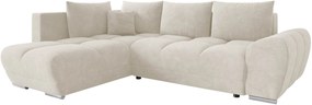 Γωνιακός καναπές Forrest-Ekrou-Αριστερή - 290.00Χ183.00Χ85.00cm