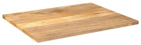 vidaXL Επιφάνεια Τραπεζιού Ορθογώνια 100x80x3,8 εκ. Μασίφ Ξύλο Μάνγκο
