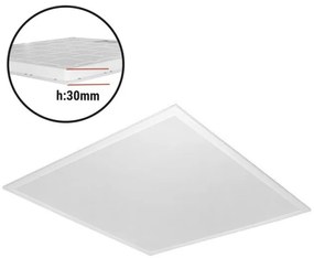 Φωτιστικό Οροφής Πάνελ PANEL LED 42W 4000K Λευκό 21-6040101 Lumen-21-6040101-Λευκό 21-6040101
