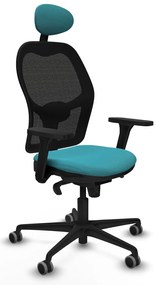 Καρέκλα γραφείου με κεφαλάρι Jorquera Piqueras y Crespo 3D036G1 Τυρκουάζ