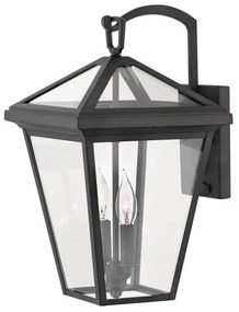 Απλίκα Φωτιστικό Τοίχου 2xE14 Μαύρο IP44 46cm Alford Place QN-ALFORD-PLACE2-M-MB Quintiesse Elstead Lighting-QN-ALFORD-PLACE2- QN-ALFORD-PLACE2-M-MB