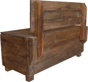vidaXL Πάγκος 86 x 40 x 60 εκ. από Μασίφ Μαόνι