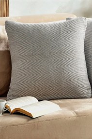 Stewehome Σετ 2 τεμαχίων μποέμ μαξιλαροθήκες από βαμβάκι με φερμουάρ 45x45 cm