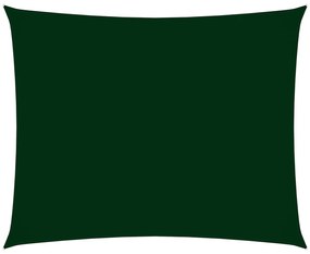 vidaXL Πανί Σκίασης Ορθογώνιο Σκ. Πράσινο 2 x 3,5 μ. από Ύφασμα Oxford