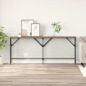 vidaXL Τραπέζι κονσόλας artisan δρυς 180 x 29 x 75 εκ
