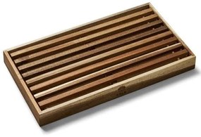 Επιφάνεια Κοπής Ψωμιού 25187 43x23x3,5cm Natural Holm Wood