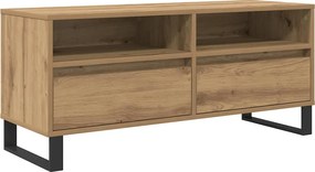 vidaXL Ντουλάπι TV 100 x 34,5 x 44,5 εκ. Artisan Oak