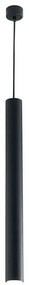 Φωτιστικό Οροφής Fluke I-FLUKE-S NERO 1xGU10 Φ5,5cm 60x200cm Black Luce Ambiente Design Metal
