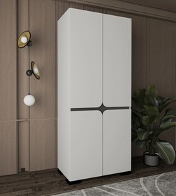 Ντουλάπα Γκρι DREIN 90x52x210