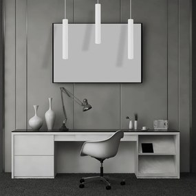 Κρεμαστό Φωτιστικό Hudson 3xGU10 Λευκό